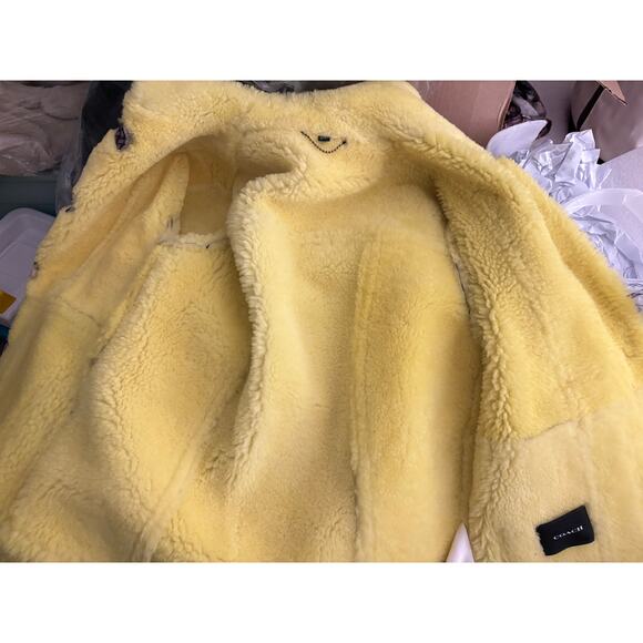 Coach Plaid Shearling Aviator - Picture 8 of 9